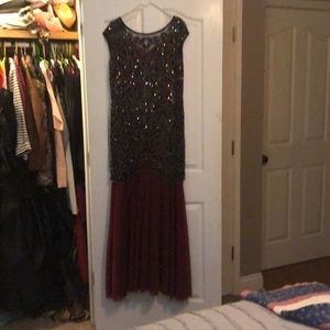 40’s style sequined formal